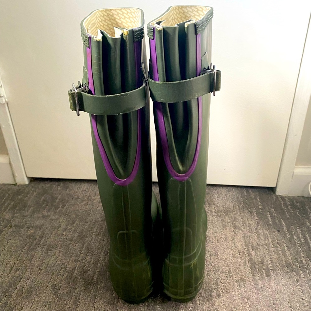 Hunter Rain Boots Tall and Adjustable